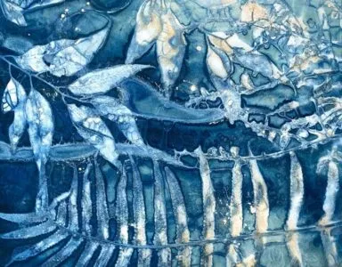 سیانوتایپ آبی